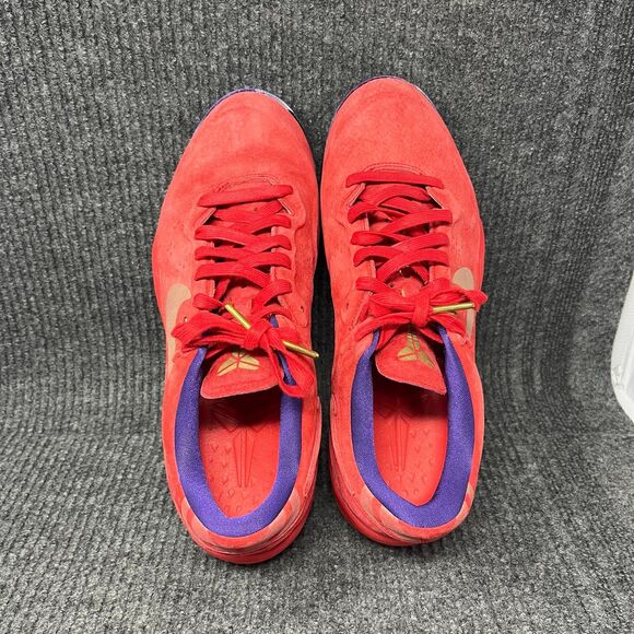Nike Zoom Kobe 8 EXT‎ Year of the Snake Red Suede Basketball Mens 12 582554-600 main image 6